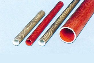 Pultruded profile wooden texture series